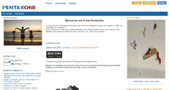 Desktop Screenshot of pentaxone.fr
